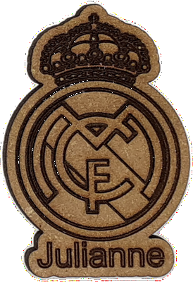 Magnet - Logo sport Real Madrid personnalisable